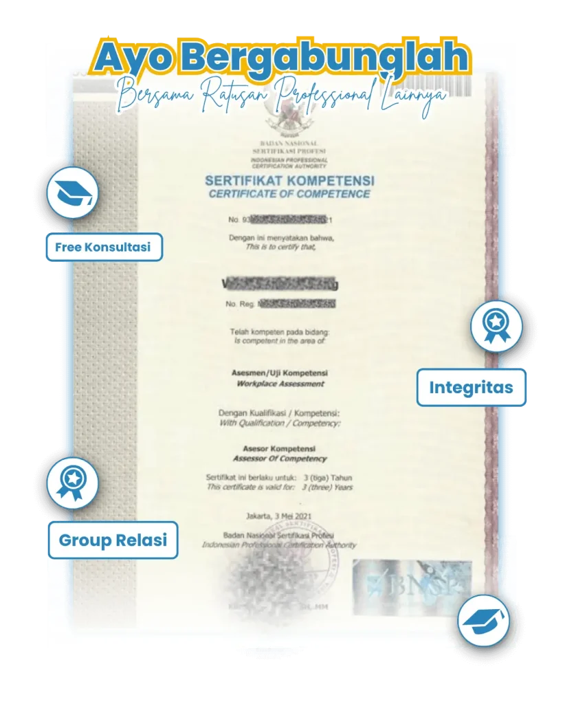 contoh sertifikat bnsp