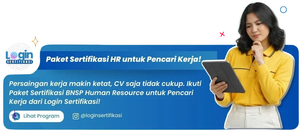 Paket Sertifikasi BNSP Human Resource untuk Pencari Kerja!