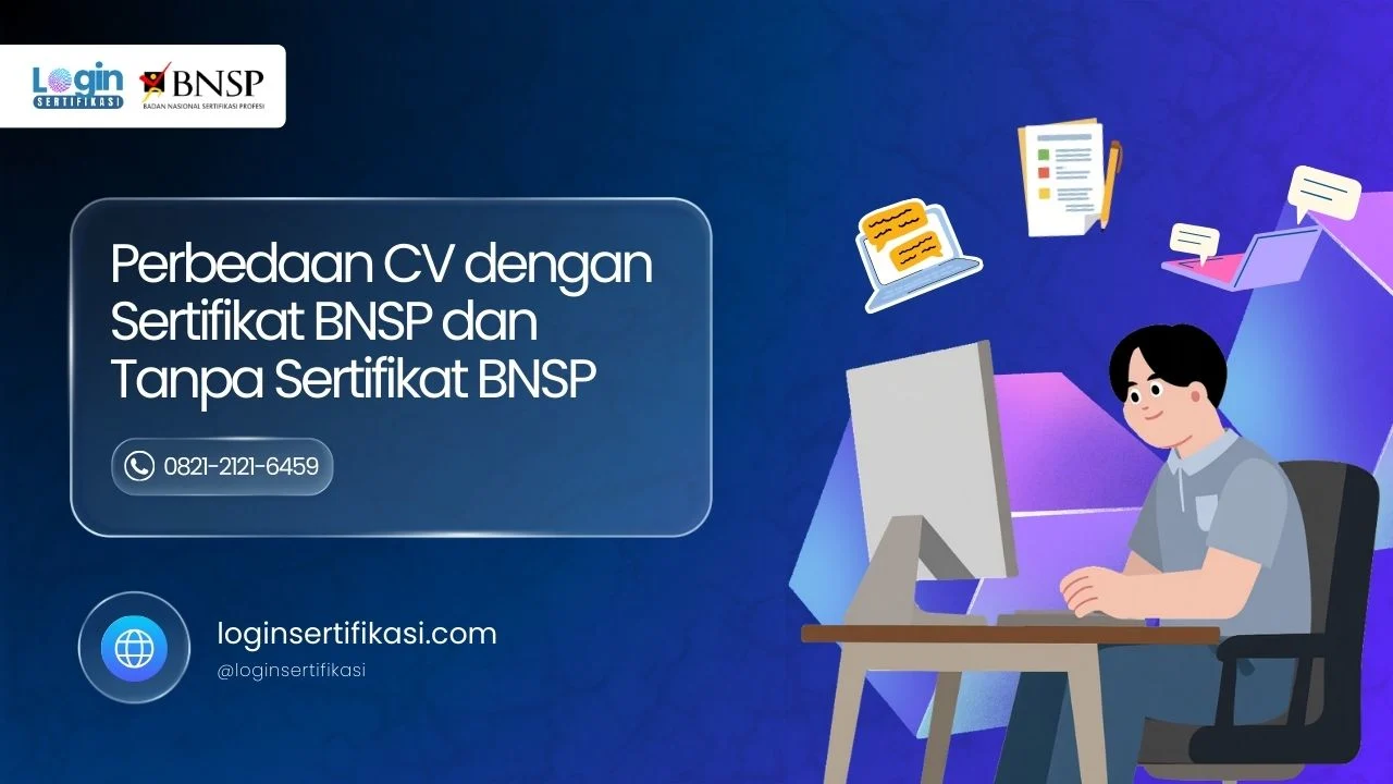Perbedaan CV dengan Sertifikat BNSP dan Tanpa Sertifikat BNSP dalam Seleksi Kerja HR