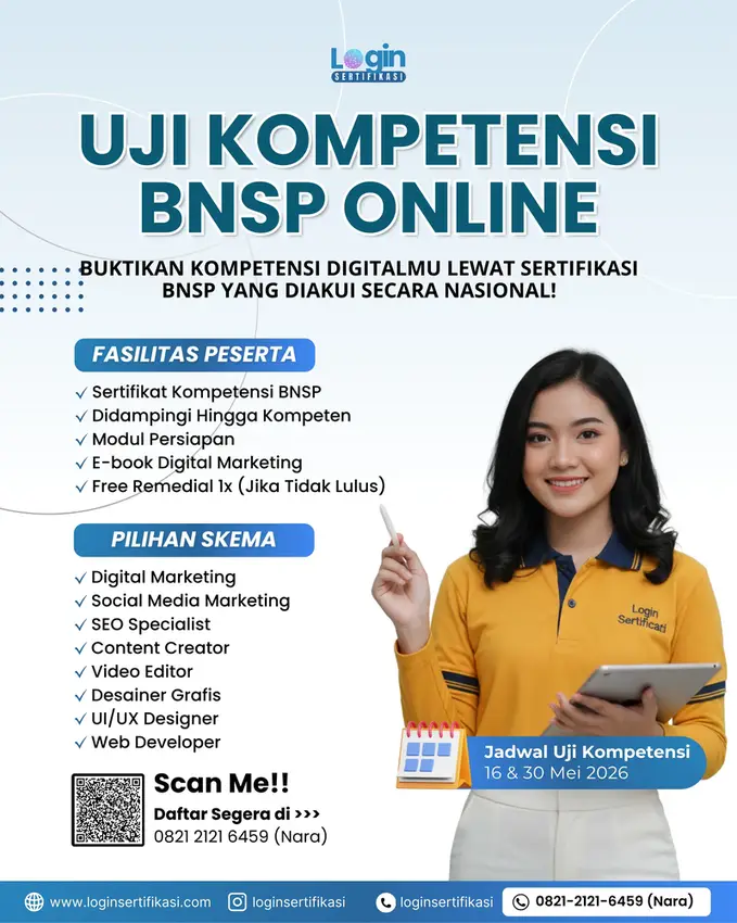 Jadwal Sertifikasi Digital Marketing Mei 2026